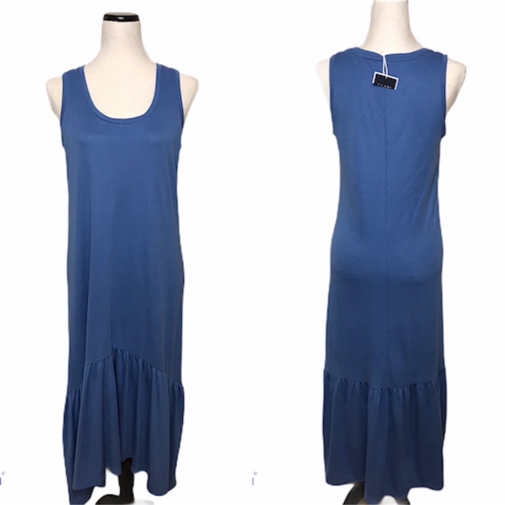 Kaari Blue High Low Dress NWT